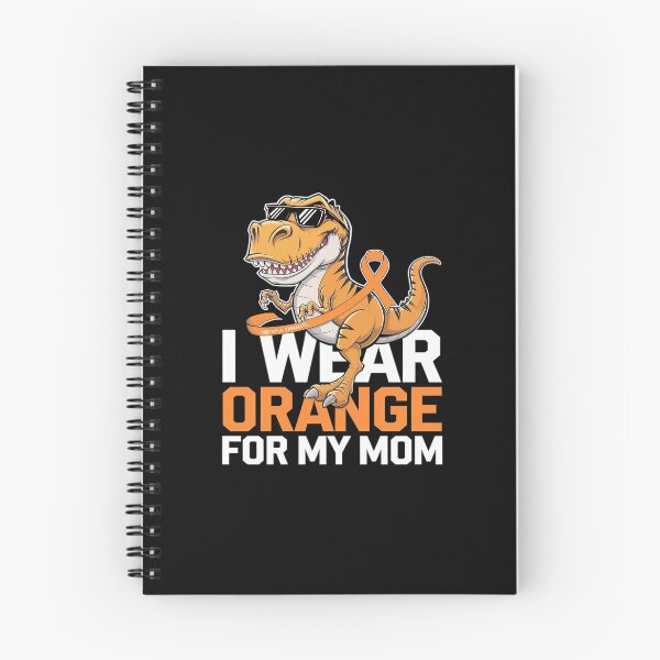 Item preview, I Wear Orange For Mom Dinosaur Multiple Sclerosis Awareness  designed and sold by SyntaxClaw.