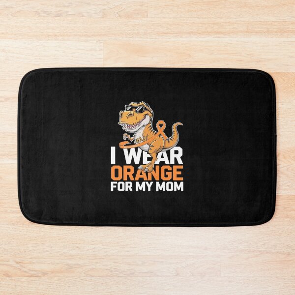 Item preview, I Wear Orange For Mom Dinosaur Multiple Sclerosis Awareness  designed and sold by SyntaxClaw.