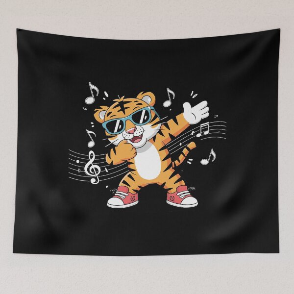 Item preview, Dabbing Tiger With Sunglasses Cool Dabbing Tiger  designed and sold by FadeOfThrone.