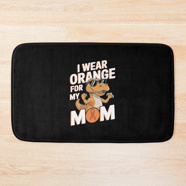 Item preview, I Wear Orange For Mom Dinosaur Multiple Sclerosis Awareness  designed and sold by AquaKiev.