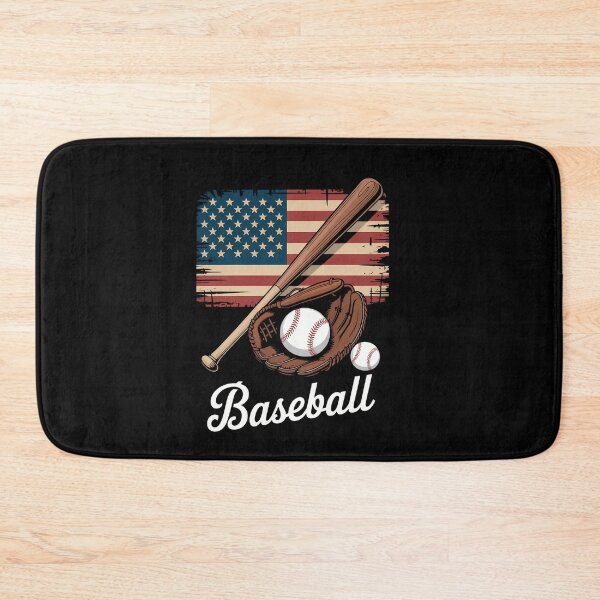 Item preview, American Flag Baseball Player  designed and sold by bongsentrang.