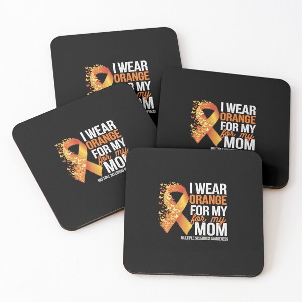 Item preview, I Wear Orange For My Mom Multiple Sclerosis Awareness  designed and sold by SyntaxClaw.