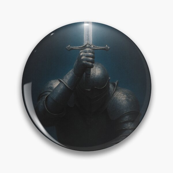 Item preview, Gothic Knight of Devotion – Dark Medieval Sword Art designed and sold by Visualynx.