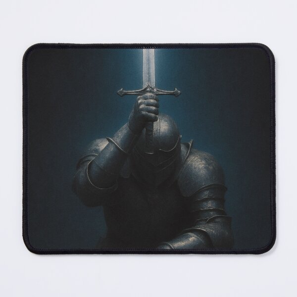 Item preview, Gothic Knight of Devotion – Dark Medieval Sword Art designed and sold by Visualynx.