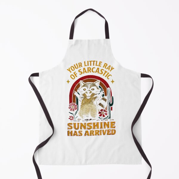 Item preview, Your Little Ray of Sarcastic – Raccoon Humor Poster Classic T-Shirt designed and sold by inkfluenceart.