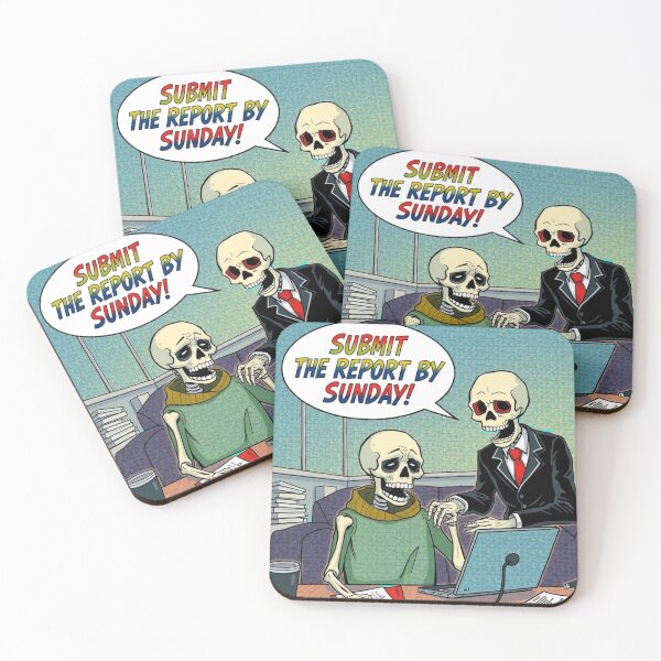 Item preview, Submit The Report By Sunday designed and sold by DesignPrePress.