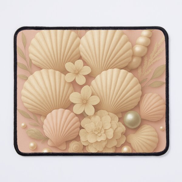 Item preview, Soft Seashells and Pearls Harmony designed and sold by EsraaCreations.