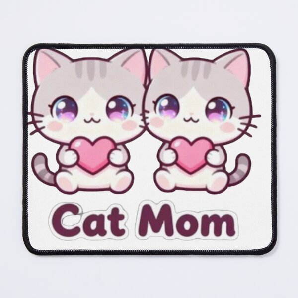 Item preview, Cute Kawaii Cat Mom T-Shirt – Adorable Cat Lover Gift designed and sold by greeended.