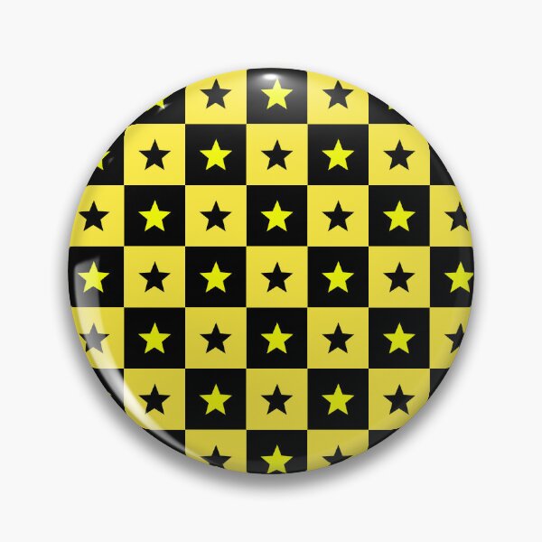 Item preview, Yellow Vintage Checkerboard Geometric Pattern with Retro Appeal designed and sold by RoyalStarsPatts.