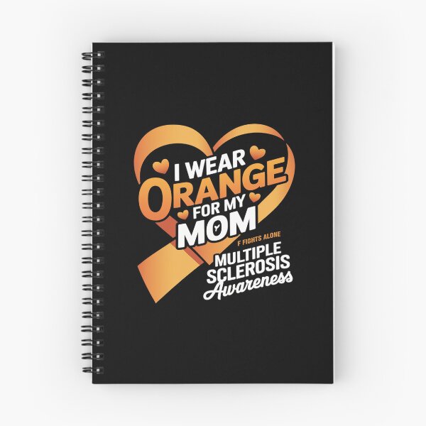Item preview, I Wear Orange For My Mom Multiple Sclerosis MS Awareness designed and sold by AquaKiev.