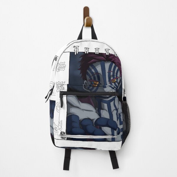 Item preview, Martial Demon Warrior – Blue Striped Fighter Anime Artwork designed and sold by lamiarte.