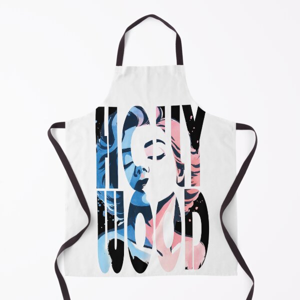 Item preview, Hollywood Star – Pastel Muse Portrait in Typographic Glow designed and sold by denip.