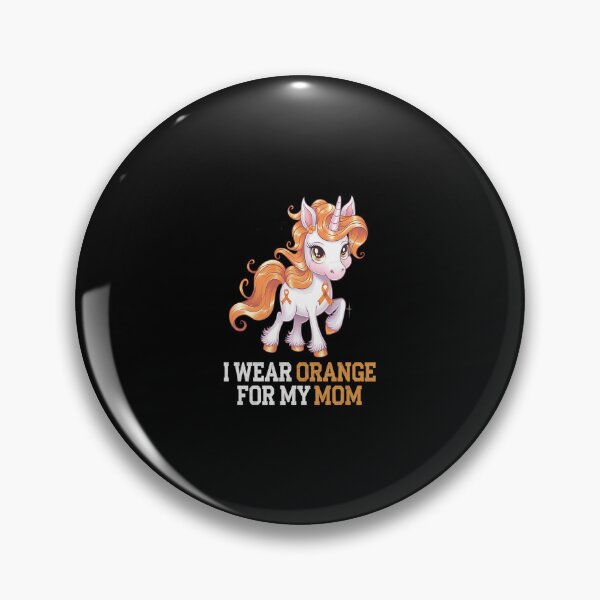 Item preview, I Wear Orange For My Mom Unicorn MS Awareness  designed and sold by SyntaxClaw.