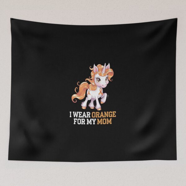 Item preview, I Wear Orange For My Mom Unicorn MS Awareness  designed and sold by SyntaxClaw.