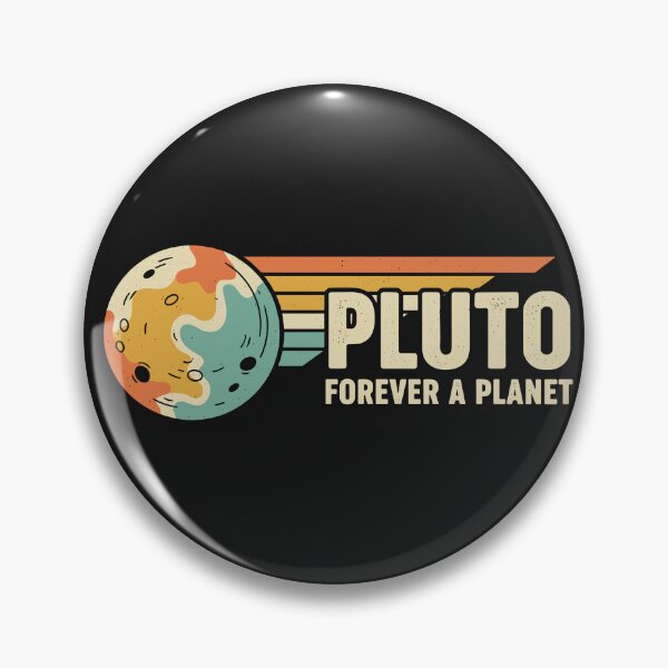 Item preview, Pluto: Forever A Planet - Retro Solar System designed and sold by artistastshirt.