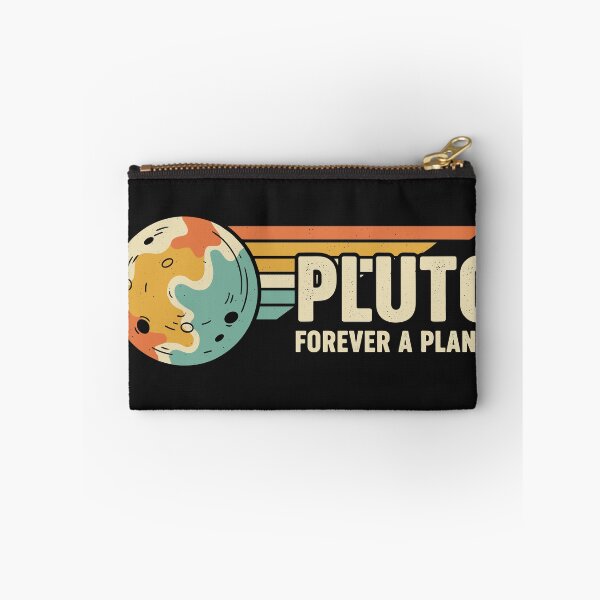 Item preview, Pluto: Forever A Planet - Retro Solar System designed and sold by artistastshirt.