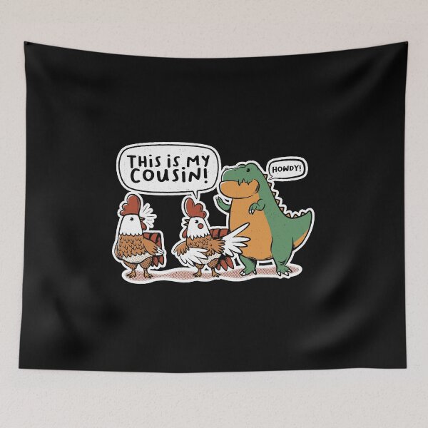 Item preview, That's My Cousing - Rex Chicken by Tobe Fonseca designed and sold by Tobe Fonseca®.