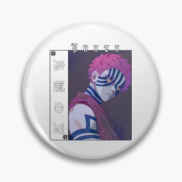 Item preview, Martial Demon Warrior – Blue Striped Fighter Anime Artwork designed and sold by lamiarte.