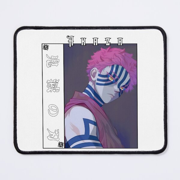 Item preview, Martial Demon Warrior – Blue Striped Fighter Anime Artwork designed and sold by lamiarte.