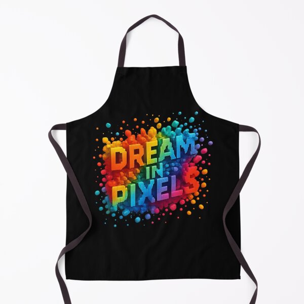 Item preview, Dream in Pixels - 3D Voxel Explosion Typography designed and sold by MKreative Studio.