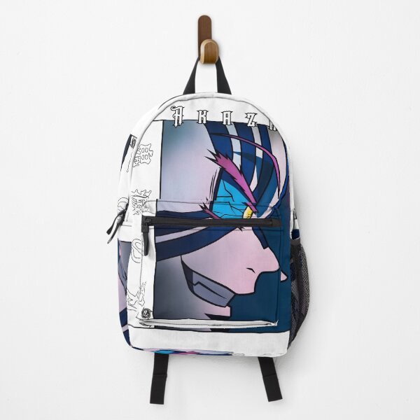 Item preview, Martial Demon Warrior – Blue Striped Fighter Anime Artwork designed and sold by lamiarte.