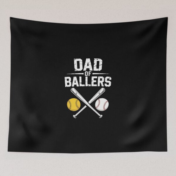 Item preview, Baseball and Softball Player Fathers Day designed and sold by bongsentrang.