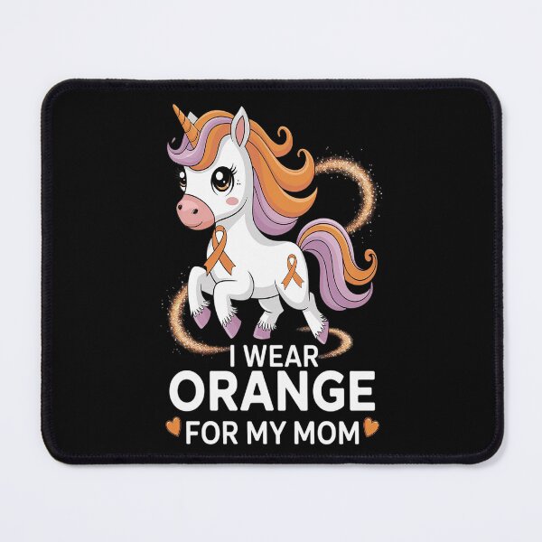 Item preview, I Wear Orange For My Mom Unicorn MS Awareness  designed and sold by AquaKiev.