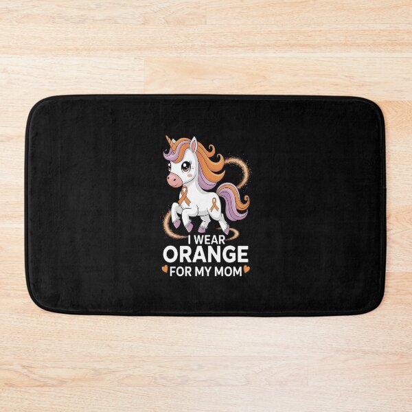 Item preview, I Wear Orange For My Mom Unicorn MS Awareness  designed and sold by AquaKiev.