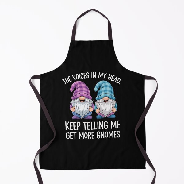 Item preview, The Little Voices In My Head Keep Telling Me Get More Gnomes designed and sold by SiegridOffical.