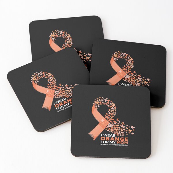 Item preview, I Wear Orange for My Moms MS Multiple Sclerosis Awareness  designed and sold by AquaKiev.