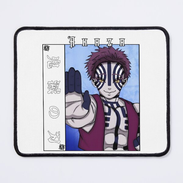 Item preview, Martial Demon Warrior – Blue Striped Fighter Anime Artwork designed and sold by lamiarte.