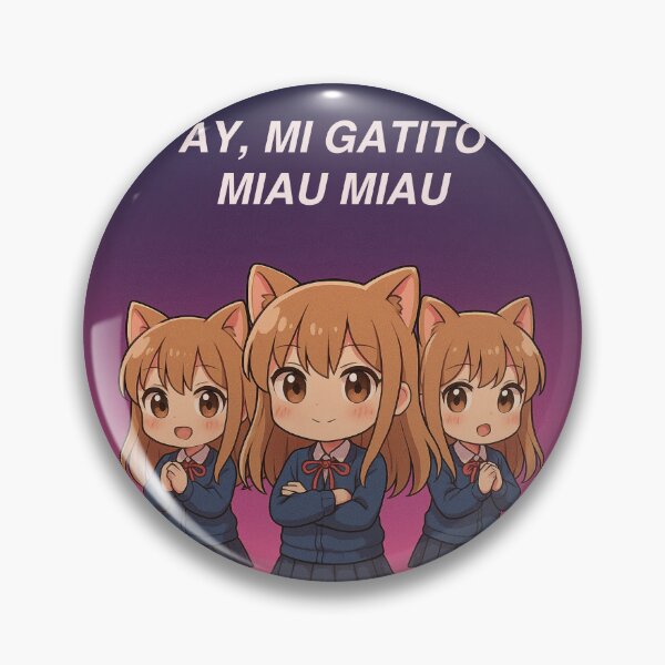Item preview, AY, MI GATITO MIAU MIAU - Confident Kawaii Cat Meme Illustration designed and sold by Mog Mog Eatalot – Tokyo x A’dam Mashup.