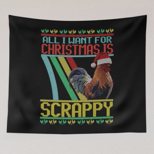 Item preview, Arc Raiders Rooster scrappy holidays Merry Christmas - Arc Raiders designed and sold by legbabella.