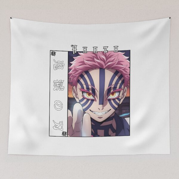 Item preview, Martial Demon Warrior – Blue Striped Fighter Anime Artwork designed and sold by lamiarte.