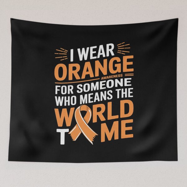 Item preview, I Wear Orange For Someone Ms Multiple Sclerosis Awareness  designed and sold by AquaKiev.