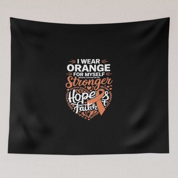 Item preview, I Wear Orange For Someone Ms Multiple Sclerosis Awareness  designed and sold by SyntaxClaw.