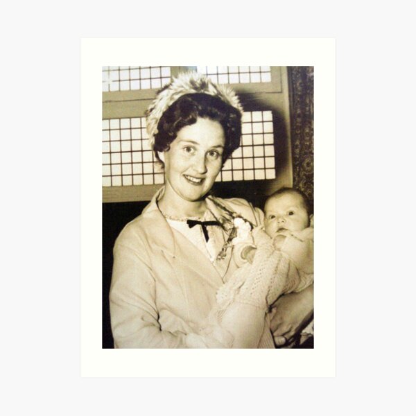 My Mum.... Art Print