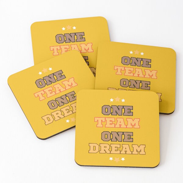 Item preview, One Team One Dream T-Shirt – Motivational Teamwork Quote Design designed and sold by MUKUND FASHION DESIGN.