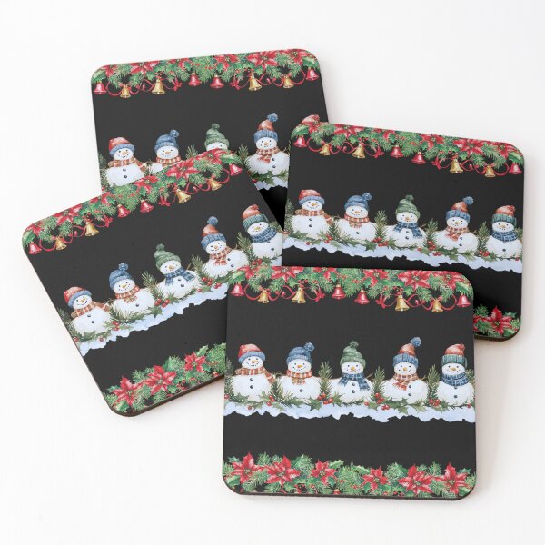 Item preview, Snowmen and bells  designed and sold by Palmtree94.