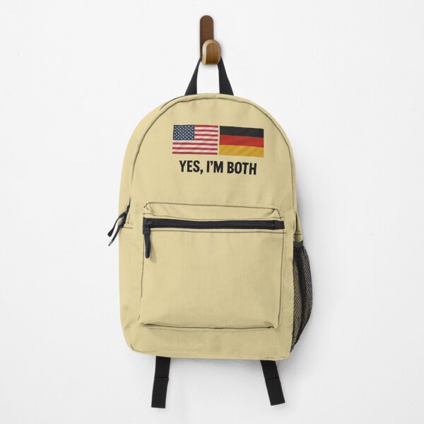 Item preview, Yes I'm Both Mixed Heritage Flag For German American - Germany USA Citizen designed and sold by Aesthetic-Avenue.
