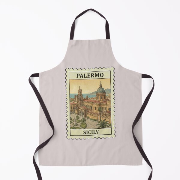 Item preview, Vintage Palermo Stamp – Cathedral & Sicilian Architecture designed and sold by allaboutstamps.