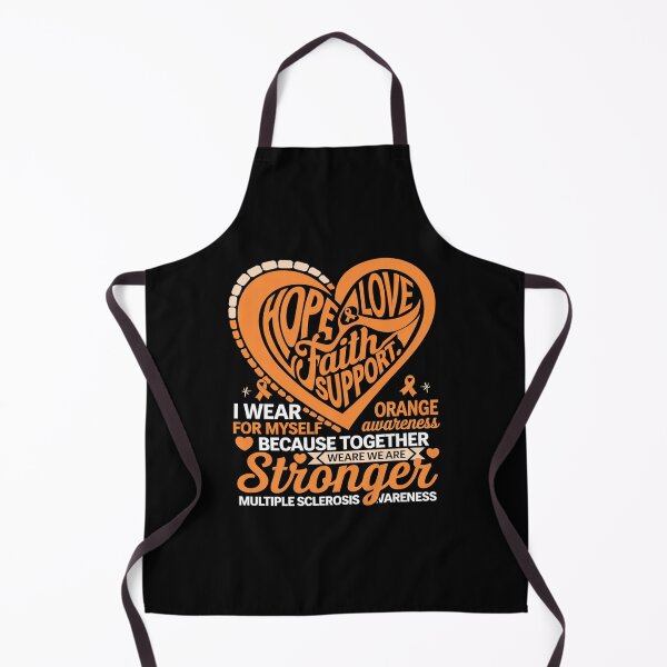 Item preview, I Wear Orange Myself Me Self MS Awareness Multiple Sclerosis designed and sold by AquaKiev.