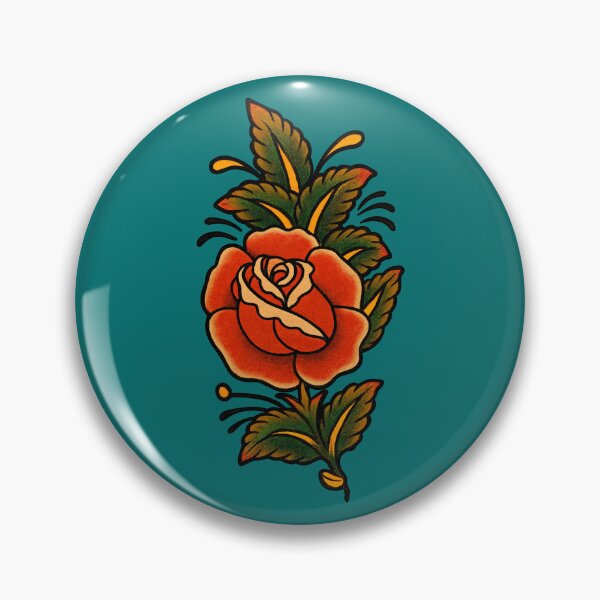 Aperçu de l'œuvre  american traditional rose créée et vendue par SailorsInk.