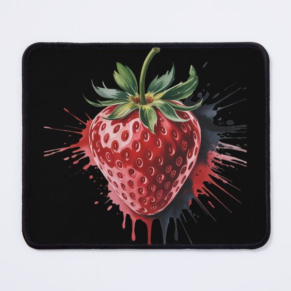 Item preview, Strawberry Drawing Abstract Painting Art Fruit  designed and sold by RuthGAArt.