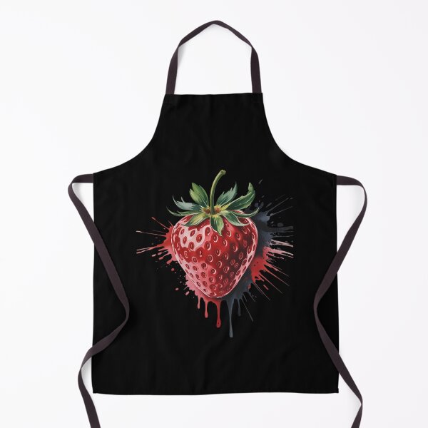 Item preview, Strawberry Drawing Abstract Painting Art Fruit designed and sold by RuthGAArt.