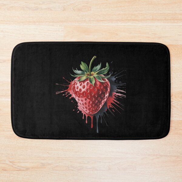 Item preview, Strawberry Drawing Abstract Painting Art Fruit  designed and sold by RuthGAArt.
