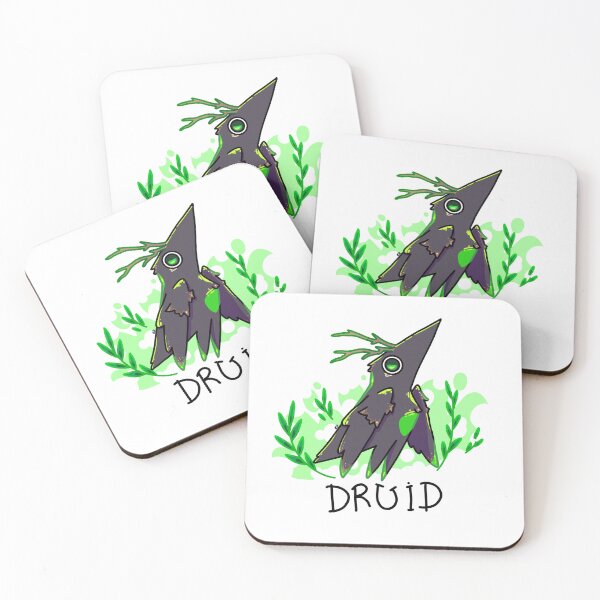 Item preview, Druid crow designed and sold by The-Fool-Crow.
