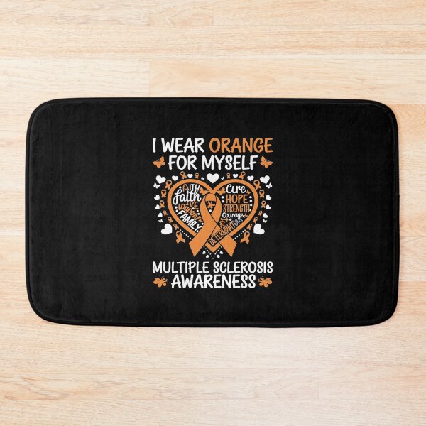 Item preview, I Wear Orange Myself Multiple Sclerosis Awareness  designed and sold by AquaKiev.