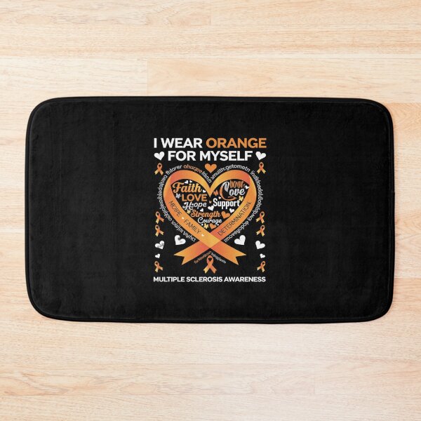 Item preview, I Wear Orange Myself Multiple Sclerosis Awareness  designed and sold by SyntaxClaw.
