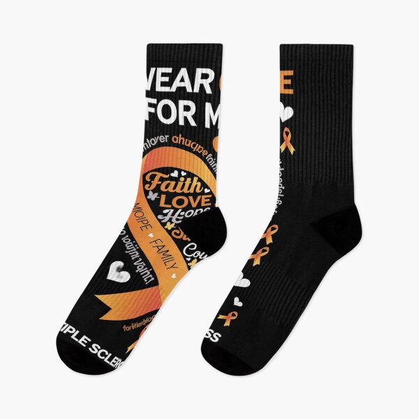 Item preview, I Wear Orange Myself Multiple Sclerosis Awareness  designed and sold by SyntaxClaw.